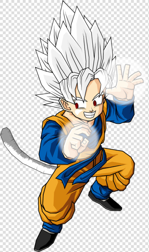 White Oozaru Goten   Dragon Ball Z Goten Ssj3  HD Png DownloadTransparent PNG