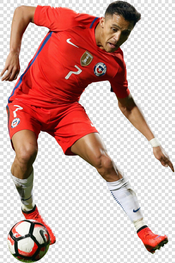 Alexis Sanchez render   Kick Up A Soccer Ball  HD Png DownloadTransparent PNG