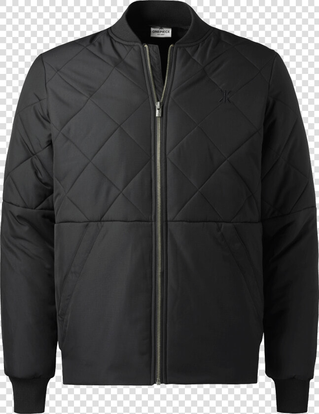 Onepiece Grip Jacket Black   Palm Angels Bomber Jacket  HD Png DownloadTransparent PNG