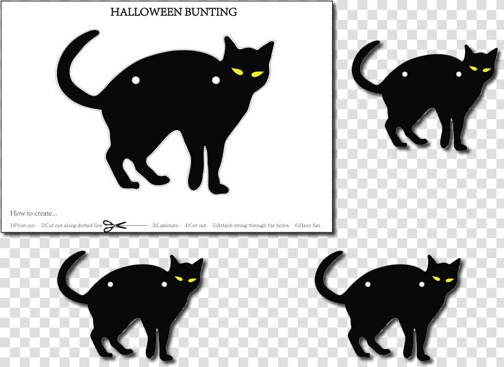 Transparent Halloween Black Cat Png   Halloween Cat No Background Png  Png DownloadTransparent PNG