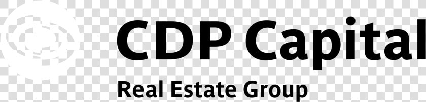 Cdp Capital Real Estate Group Logo Black And White   Cdp Capital  HD Png DownloadTransparent PNG