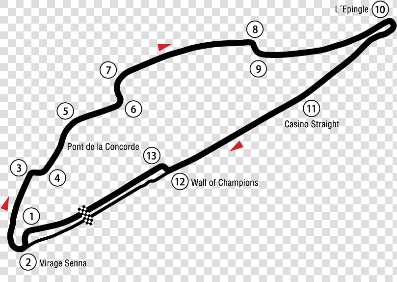 The Formula 1 Wiki   Circuit Gilles Villeneuve Turns  HD Png DownloadTransparent PNG