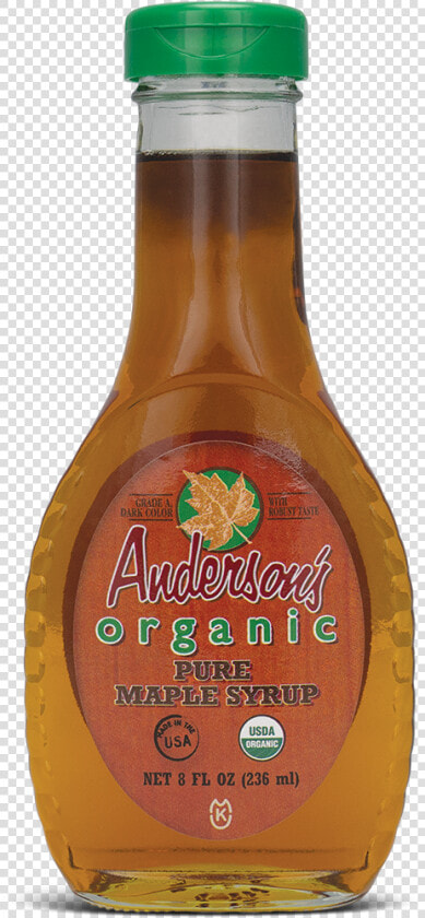 Anderson  39 s Organic Pure Maple Syrup  HD Png DownloadTransparent PNG