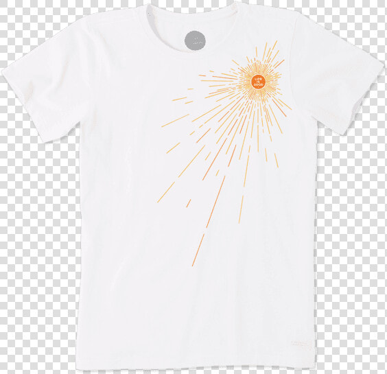 Women S Extended Sun Rays Crusher Tee   Life Is Good Seagull Shirt  HD Png DownloadTransparent PNG