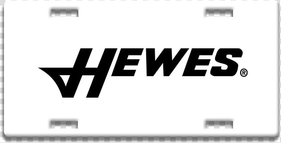 Hewes Aluminum License Plate   Graphics  HD Png DownloadTransparent PNG