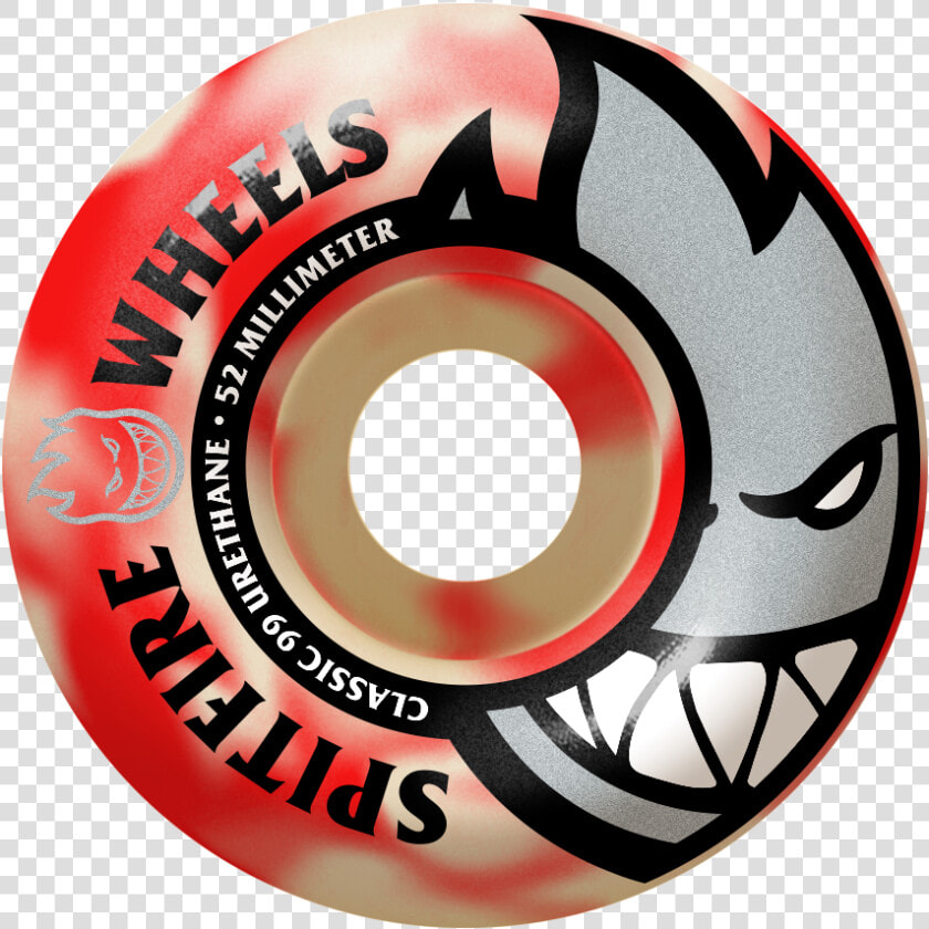 Spitfire 52mm Bighead Red Swirl Wheels   Circle  HD Png DownloadTransparent PNG