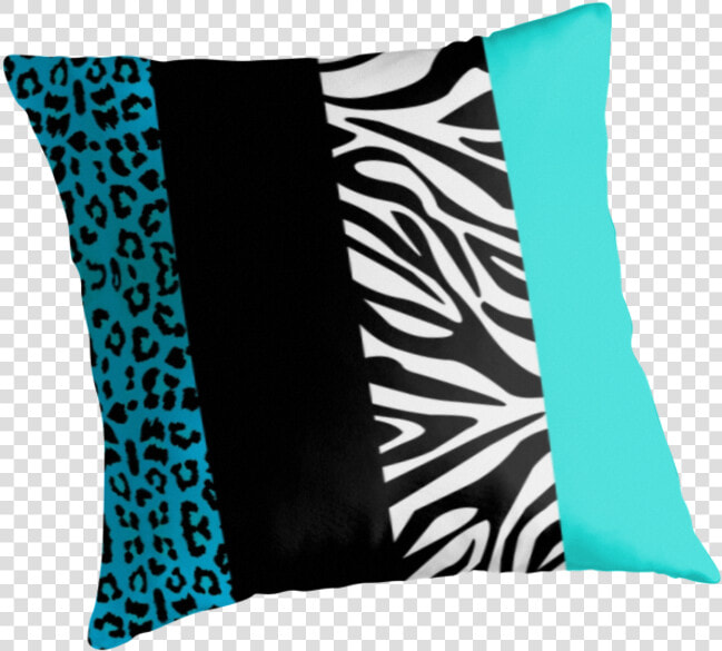 Aqua Blue Zebra And Leopard Animal Print Stripes   Tela De Leopardo Roja Comprar  HD Png DownloadTransparent PNG