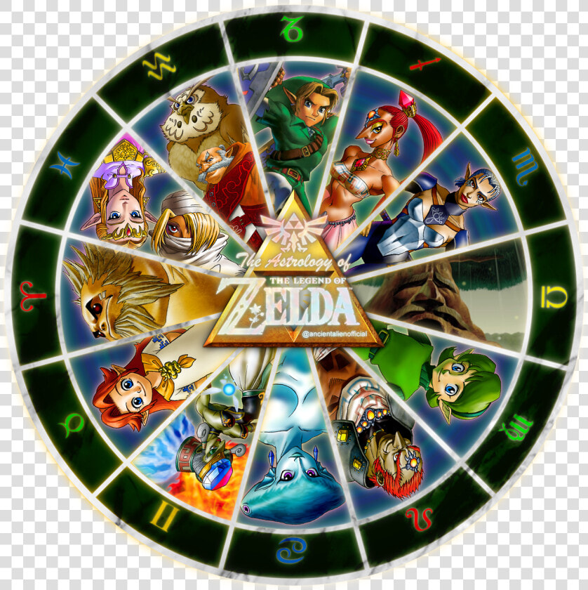 The Astrology Of The Legend Of Zelda  HD Png DownloadTransparent PNG