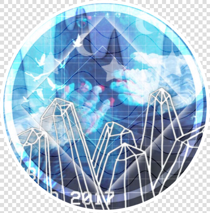  freetoedit  freetoremix  blue  aesthetic  sticker  HD Png DownloadTransparent PNG