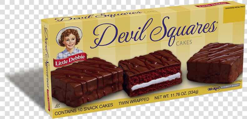 Little Debbie Cakes Devil Squares  HD Png DownloadTransparent PNG