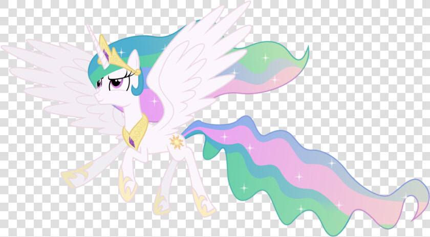 Princess Celestia In Flight By 90sigma d52thpf   Princess Celestia Png Front Fly  Transparent PngTransparent PNG