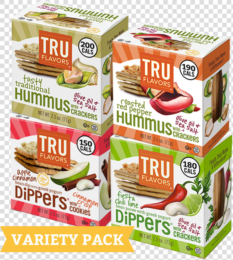 Tru Flavors Snack Pack Variety Pack  HD Png DownloadTransparent PNG