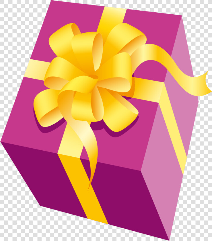 Free Download Of Gift Png Icon   Pink And Yellow Gift Box  Transparent PngTransparent PNG