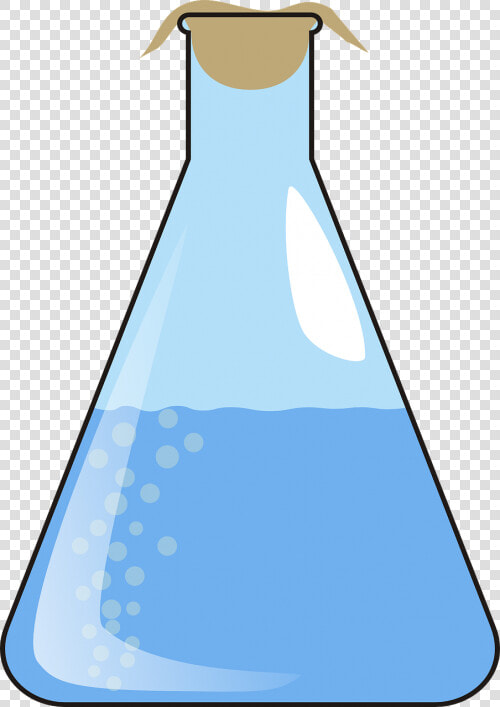 Erlenmeyer Chemistry Liquid   Mixture Clipart Science  HD Png DownloadTransparent PNG