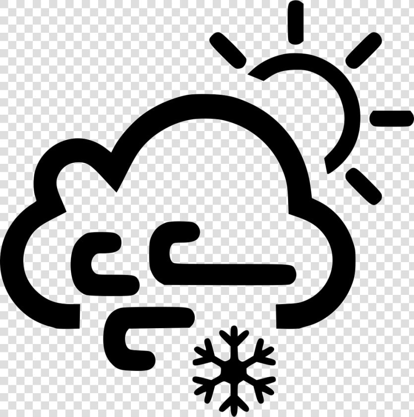 Cloud Wind Windy Sun Sunny Snow Snowing  HD Png DownloadTransparent PNG