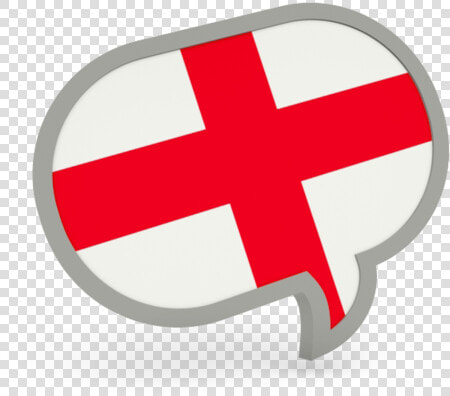 Speech Bubble Icon   English Flag In Speech Bubble  HD Png DownloadTransparent PNG