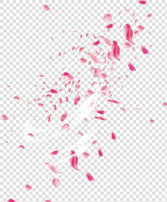 Pink Rose Petals Png   Transparent Flower Petal Png  Png DownloadTransparent PNG