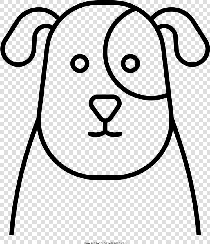 Dog Face Coloring Page   Coloring Picture Of Dog Face  HD Png DownloadTransparent PNG