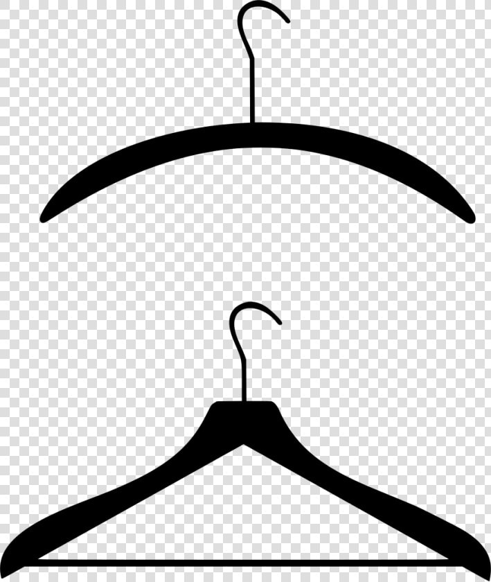 Clip Hangers Clippy   Dress Hanger Silhouette Png Transparent  Png DownloadTransparent PNG