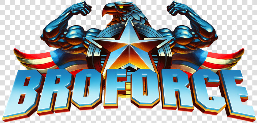 Broforce Logo  HD Png DownloadTransparent PNG