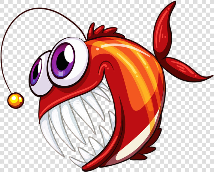 Angry Fish Clipart Picture Transparent Download Фото    Angler Fish Graphics  HD Png DownloadTransparent PNG