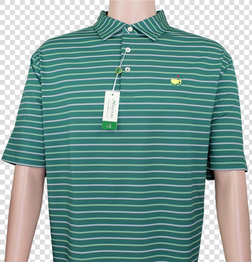 Masters Evergreen Lime  amp  White Striped Peter Millar  HD Png DownloadTransparent PNG