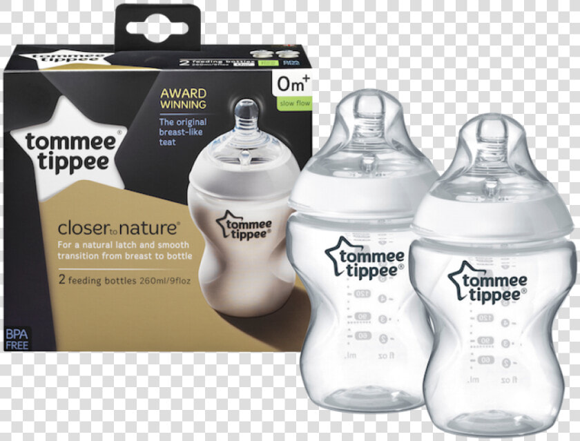 Tommee Tippee Closer To Nature   Tommee Tippee 260ml Bottles  HD Png DownloadTransparent PNG