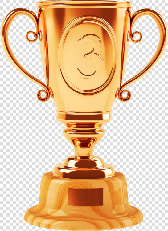 3rd Place Trophy Png   Tennis Ball With Trophy  Transparent PngTransparent PNG