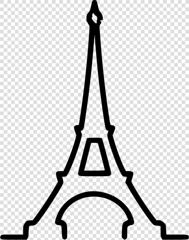 Paris Eiffel   Eiffel Tower Icon White Png  Transparent PngTransparent PNG