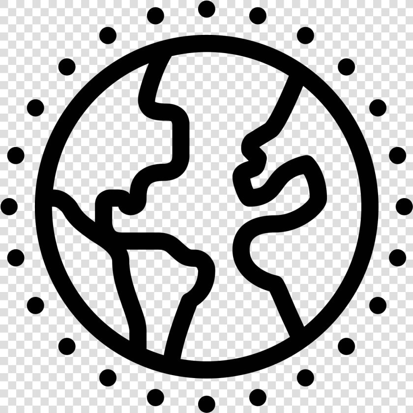 Earth Planet Icon   Vector Thermostat  HD Png DownloadTransparent PNG