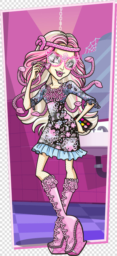 Viperine Gorgon   Monster High Official Artist  HD Png DownloadTransparent PNG