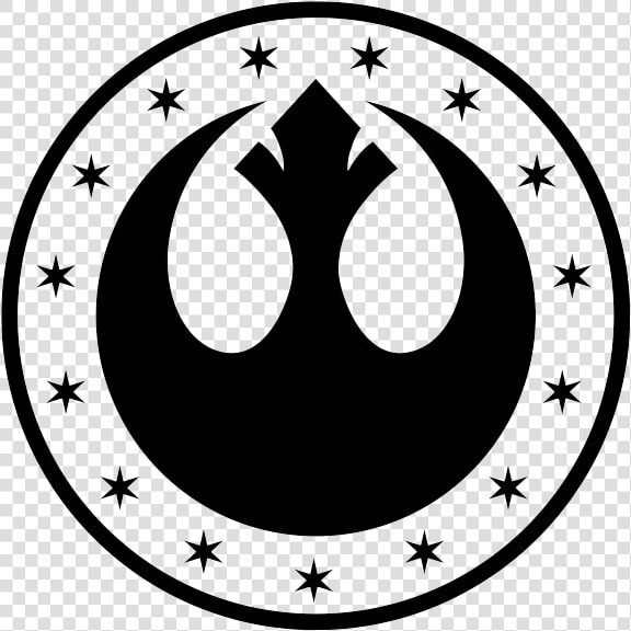 Star Wars Symbols New Republic Clipart   Png Download   Star Wars New Republic Logo  Transparent PngTransparent PNG