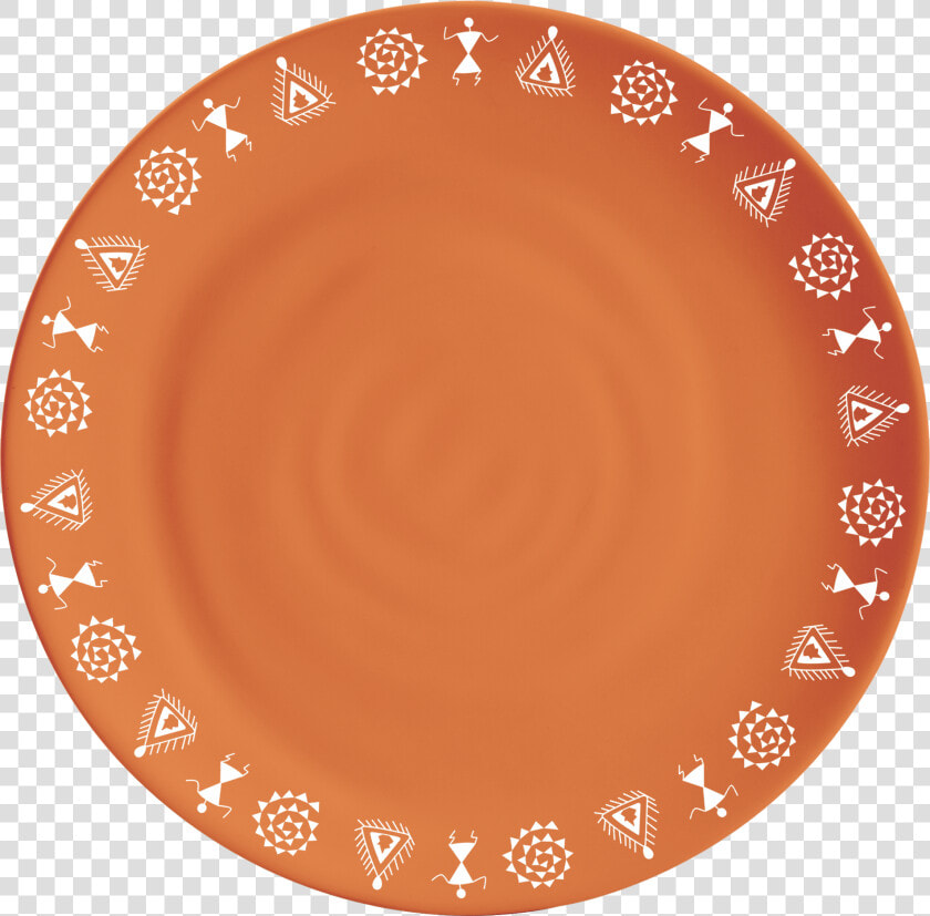 6 Pc Rnd Persian Terracotta Matt Dinner Plate Set   Servewell Dinner Set 18pc  HD Png DownloadTransparent PNG