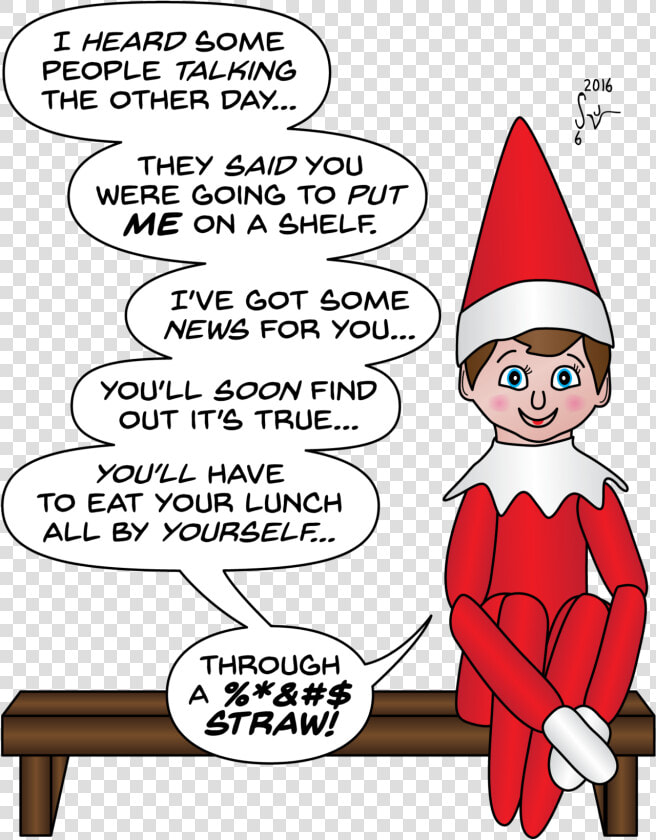 Transparent Shelf Clipart   Drawings Of Elf On The Shelf  HD Png DownloadTransparent PNG