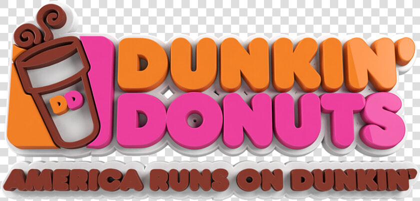 Dunkin Donuts Clipart Donkin   Cartoon  HD Png DownloadTransparent PNG