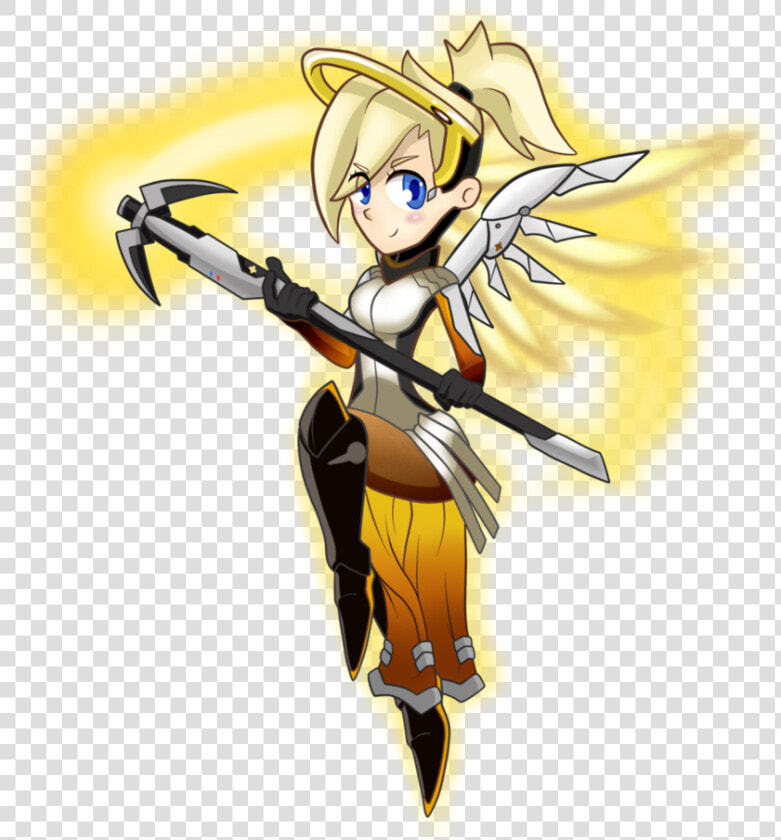 Overwatch Transparent Mercy  Picture   Mercy Overwatch No Background  HD Png DownloadTransparent PNG