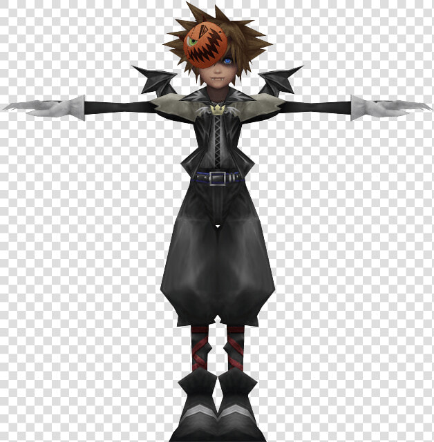 Halloween Town Sora Model  HD Png DownloadTransparent PNG