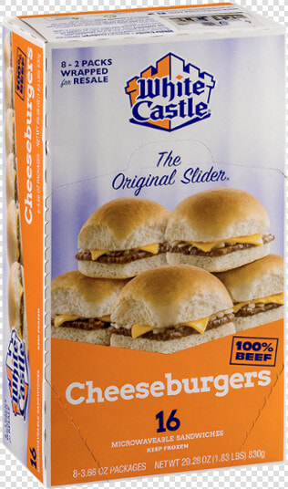 White Castle Cheeseburgers 16ct  HD Png DownloadTransparent PNG