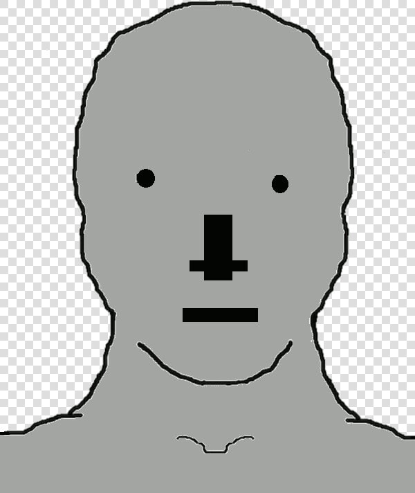 Wojak Npc  HD Png DownloadTransparent PNG