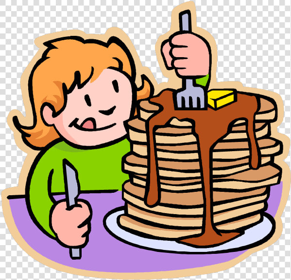 Transparent Pancake Breakfast Png   Eat Breakfast Clipart  Png DownloadTransparent PNG