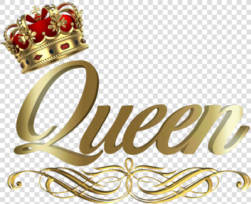  queen  rainha  crown  coroa  majestade  royalty  realeza   Calligraphy  HD Png DownloadTransparent PNG