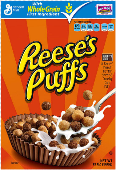 Reese S Puffs Png   Reese  39 s Puff General Mills Cereal  Transparent PngTransparent PNG