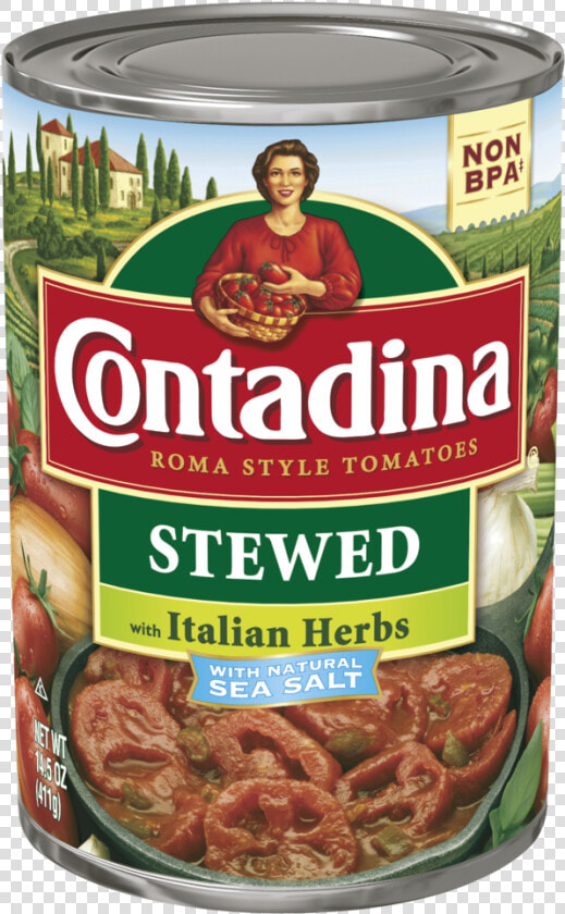 Stewed Tomatoes   Contadina Tomato Paste Can  HD Png DownloadTransparent PNG