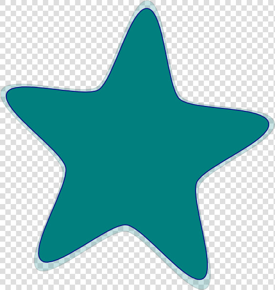 Blue Green Star Svg Clip Arts   Blue Star Clipart Free  HD Png DownloadTransparent PNG