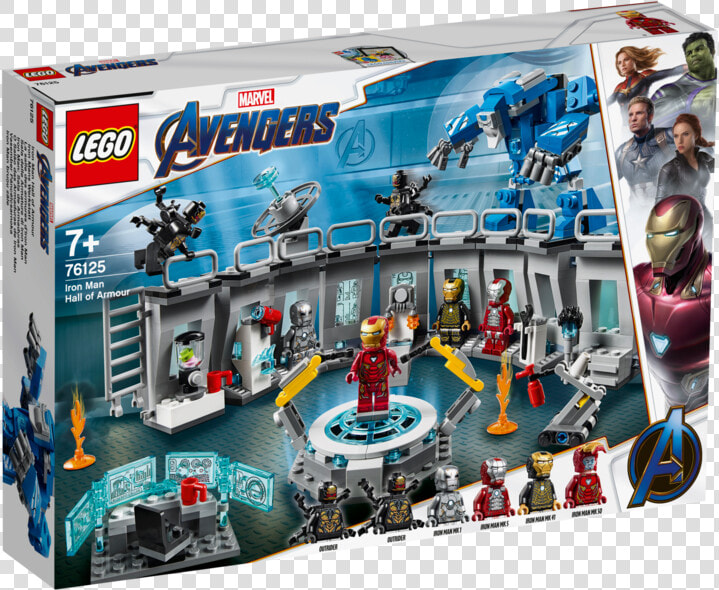 76125 Lego® Super Heroes Iron Man Hall Of Armour   Lego Iron Man  HD Png DownloadTransparent PNG