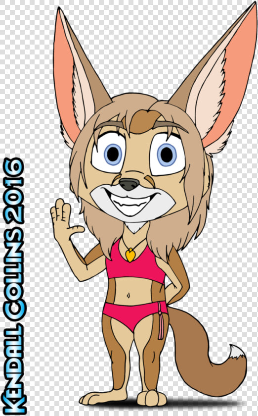 Kat Ishikawa The Fennec Fox   Cartoon  HD Png DownloadTransparent PNG