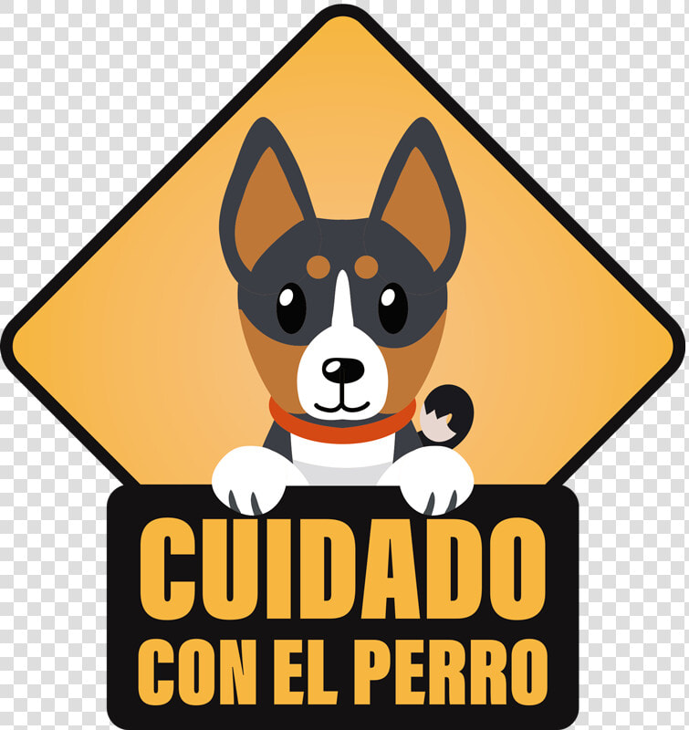 Dibujos De Cuidado Con El Perro  HD Png DownloadTransparent PNG