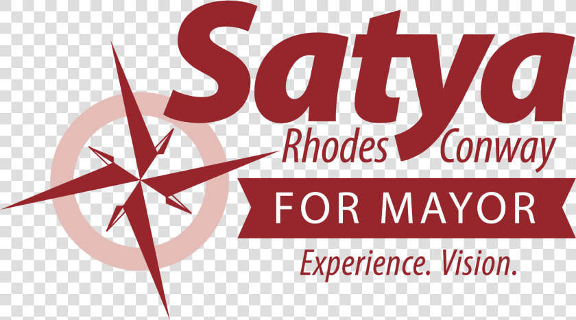 Satya Rhodes conway For Mayor Logo   Logo Satya  HD Png DownloadTransparent PNG