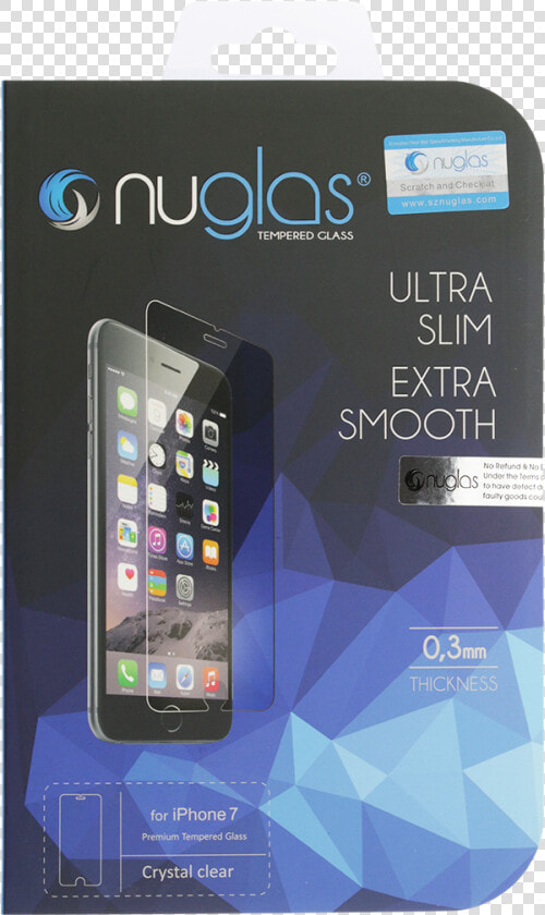 Nuglas Tempered Glass Screen Protector For Iphone 8   Nuglas Screen Protector Iphone X Mm  HD Png DownloadTransparent PNG