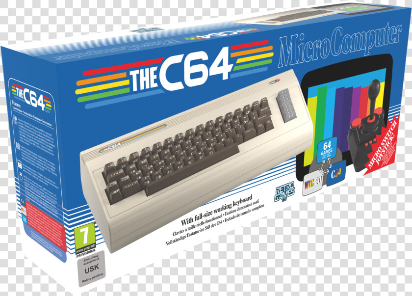 The C64 Returns   Commodore 64 2019  HD Png DownloadTransparent PNG